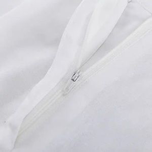 Neutral Code Linen Blend Set - White